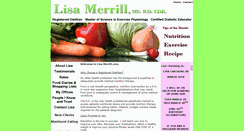 Desktop Screenshot of lisamerrill.com